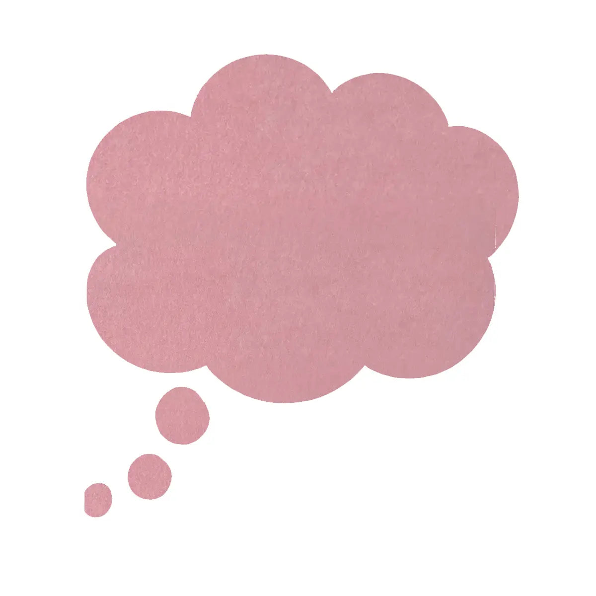 Bulletin Felt Pin Board - CLOUD on white background Decormania UK